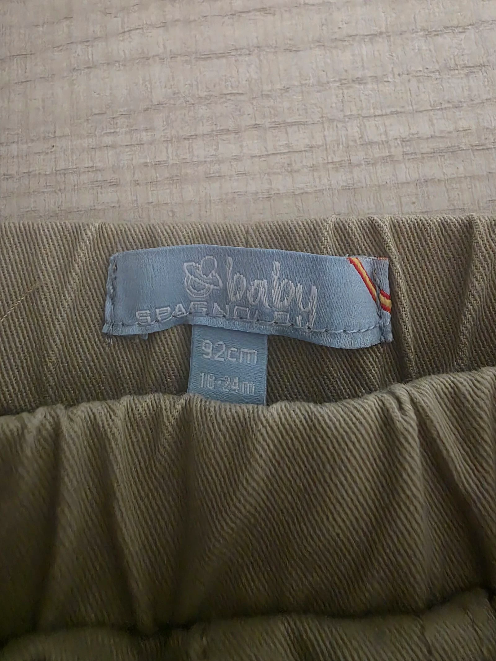 Conjunto bebé Spagnolo original | Sudadera + pantalón | Talla 92 cm (18-24 meses) – photo 3
